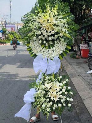 Hoa viếng đám tang nhà tang lễ