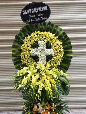 Hoa viếng nhà tang lễ An Bình Quận 5