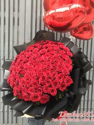 Mẫu Hoa hồng tặng sinh nhật lãng mạn